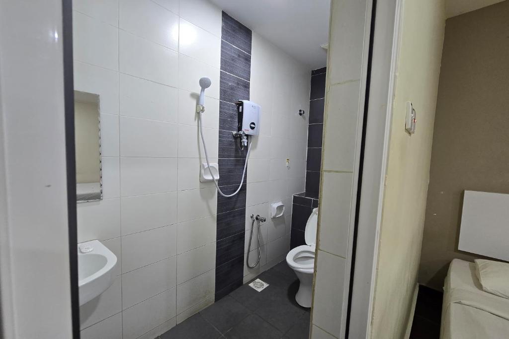 Koupelna v ubytování Fast Hotel Sri Gombak