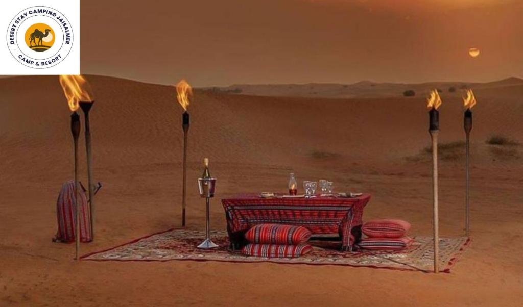Fotografie z fotogalerie ubytování Desert Stay Camping Jaisalmer sam sand dunes v destinaci Džaisalmér