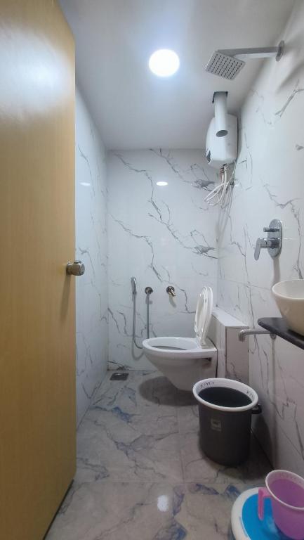 Koupelna v ubytování Hotel Prime 24
