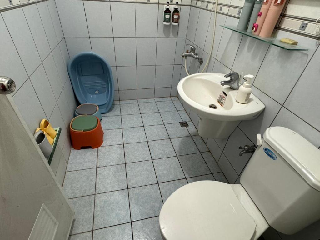 Koupelna v ubytování Lukang Hung-shiu Homestay