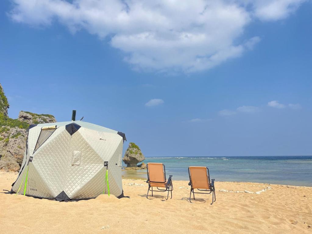 Příroda nedaleko luxury tent