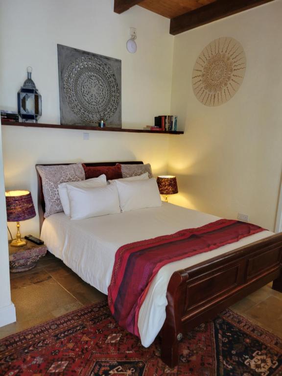 Letto o letti in una camera di Karen Gables