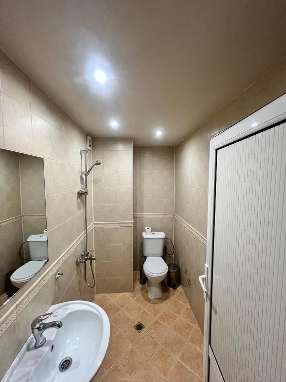 Koupelna v ubytování Zasheva Kushta Guesthouse