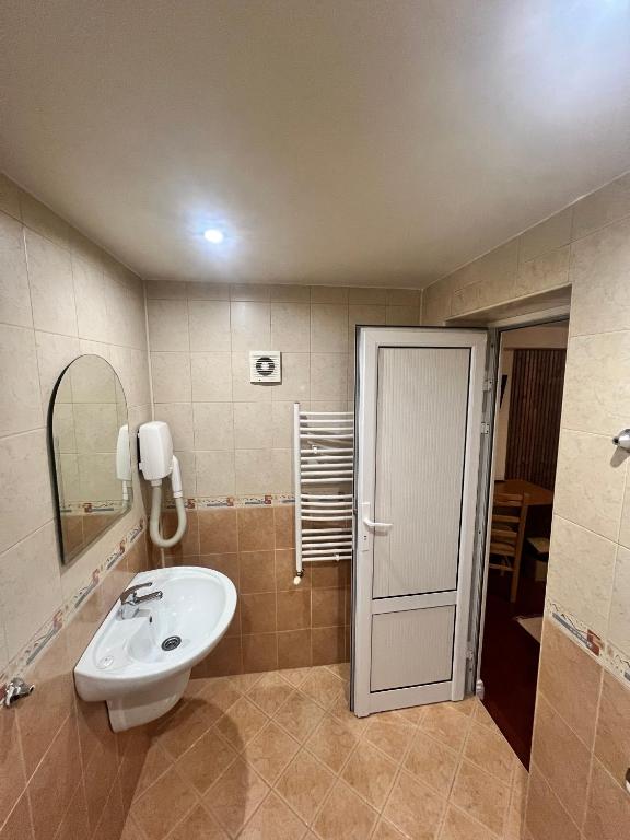 Koupelna v ubytování Zasheva Kushta Guesthouse