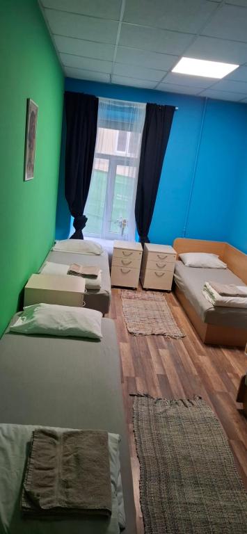Postel nebo postele na pokoji v ubytování Jamaika @ Shopen