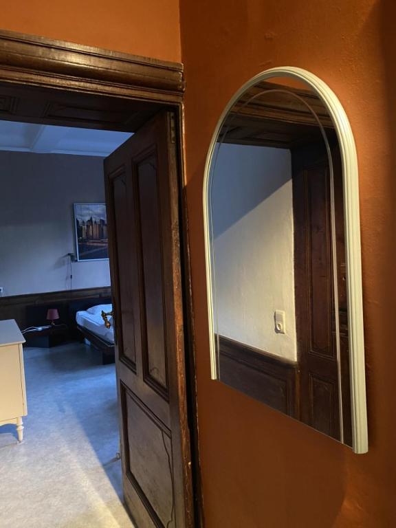 Postel nebo postele na pokoji v ubytování LA DILIGENCE