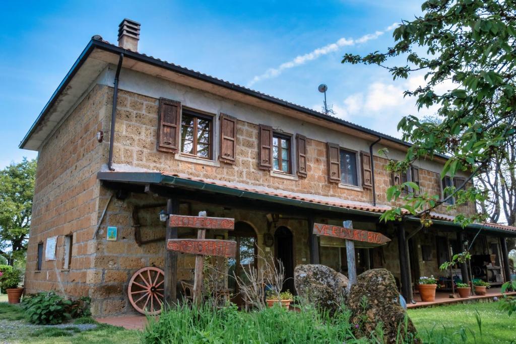 Zahrada ubytování Bio Agriturismo Aia del Tufo