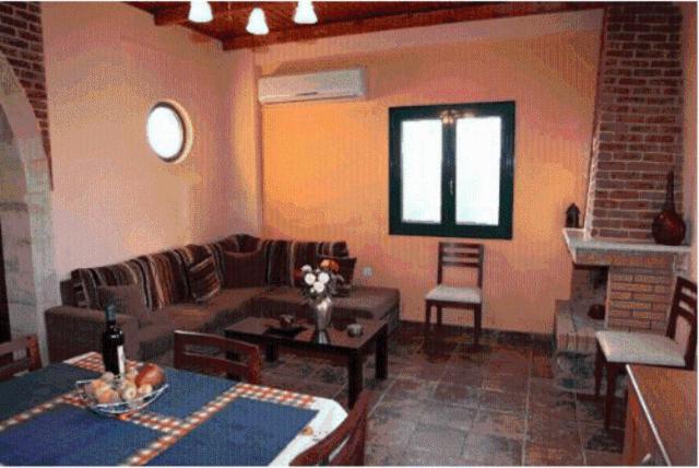 Posezení v ubytování Metochi Villas