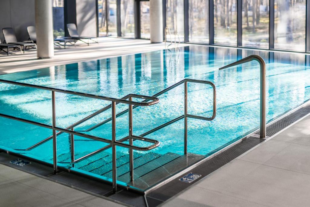 Bazén v ubytování Shellter Hotel Resort & Spa nebo v jeho okolí