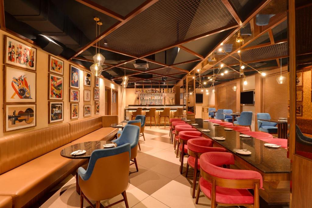 Posezení v ubytování Keys Prima by Lemon Tree Hotels, Katti-Ma, Chennai