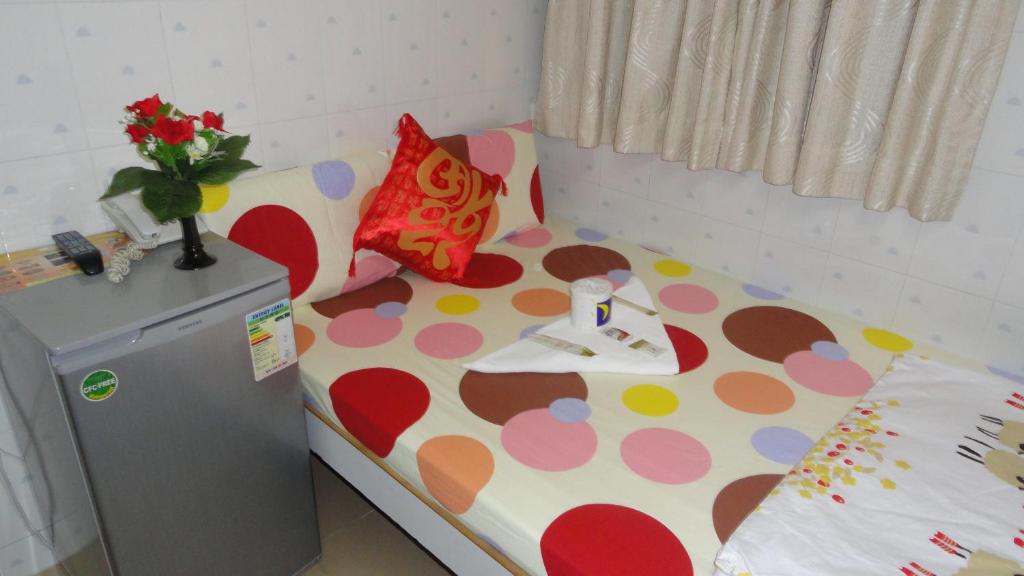 Postel nebo postele na pokoji v ubytování Singh Guest House