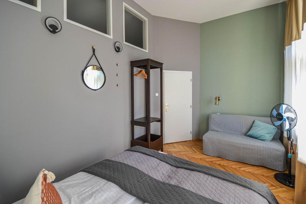 Postel nebo postele na pokoji v ubytování Celebration Flat by Ruterra