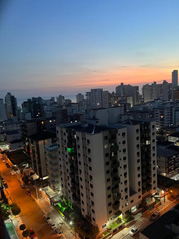 Nespecifikovaný výhled na destinaci Praia Grande nebo výhled na město při pohledu z ubytování v soukromí