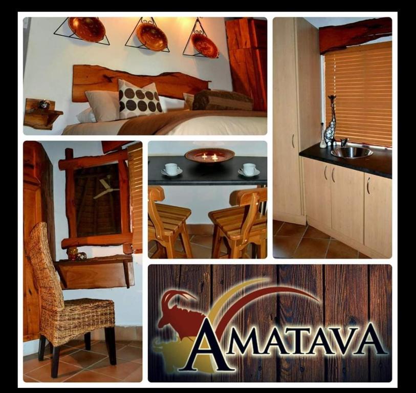 モコパネにあるAmatava Lodgeのベッドルームとバスルームの写真集
