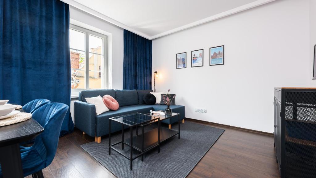 Et opholdsområde på Flatbook Apartments - Old Town Sw Ducha Comfort