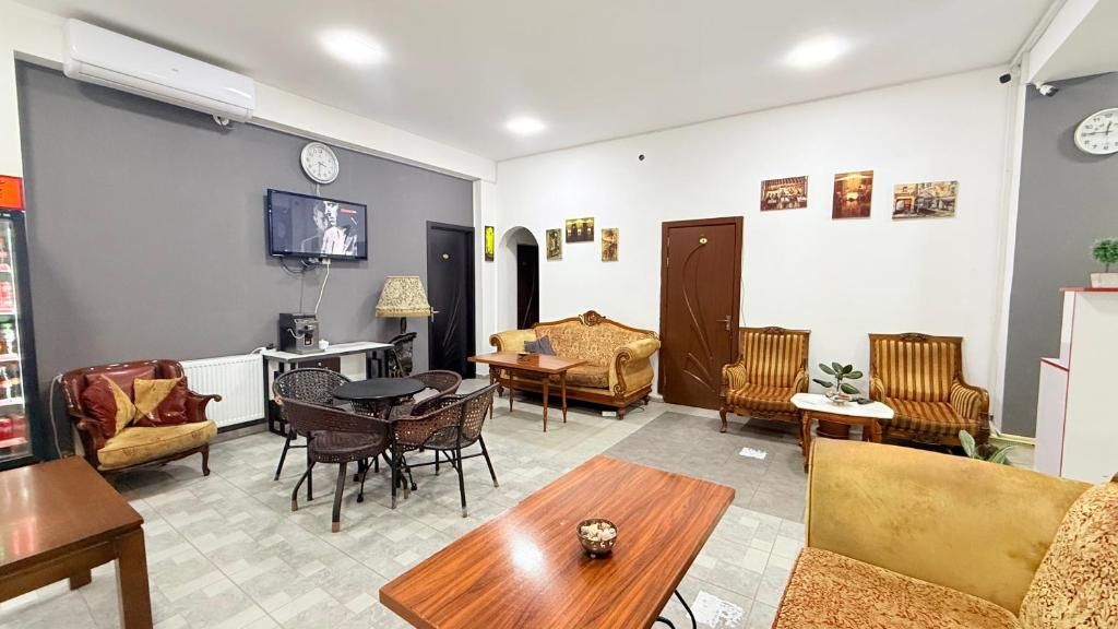TV a/nebo společenská místnost v ubytování StarHostel