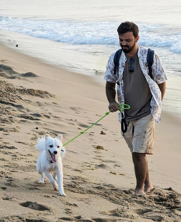 Domácí mazlíčci ubytovaní s hosty v ubytování De Lumaa seaside elite