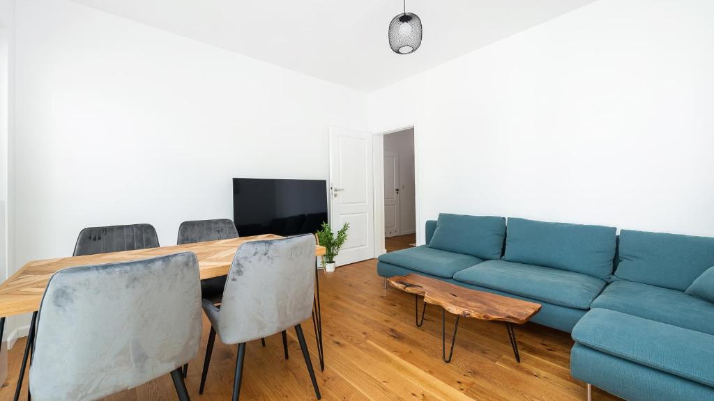 Televízia a/alebo spoločenská miestnosť v ubytovaní Apartamenty Sun & Snow Rakowicka Steam Park