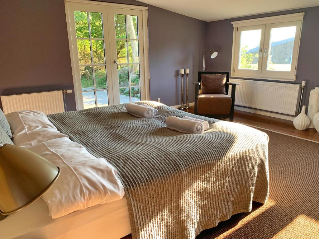 Postel nebo postele na pokoji v ubytování Vejrø Resort - Vejroe Resort