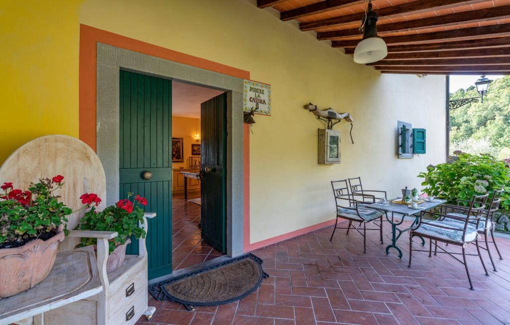 Patio nebo venkovní prostory v ubytování Podere La Casina