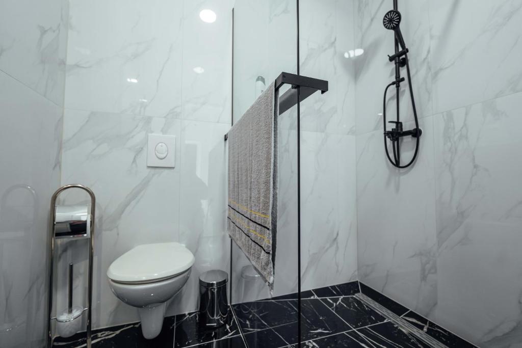 Koupelna v ubytování Apartman Anđela