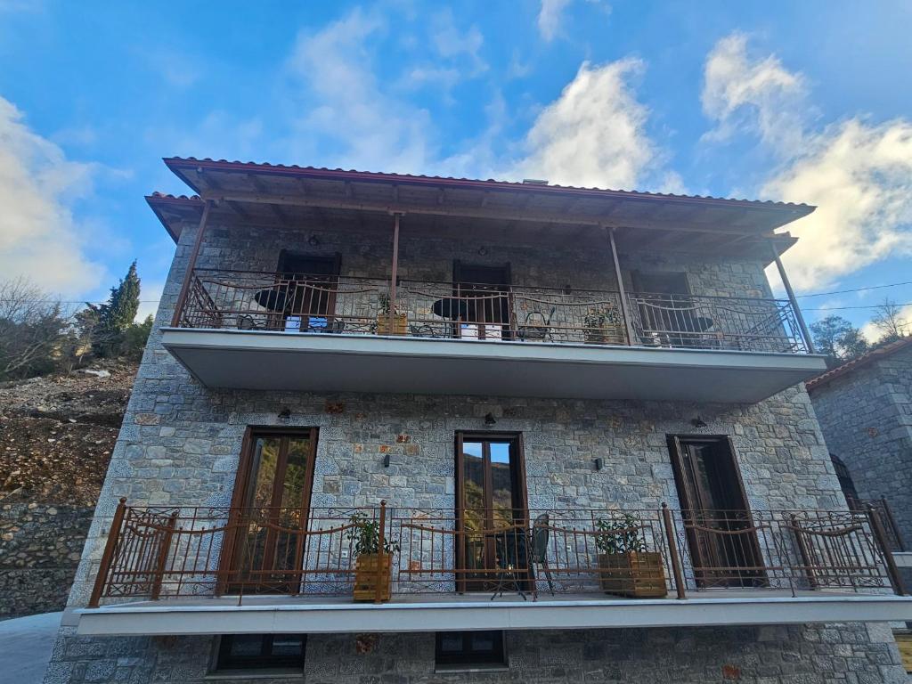 Balkón nebo terasa v ubytování Aeriko Guest House