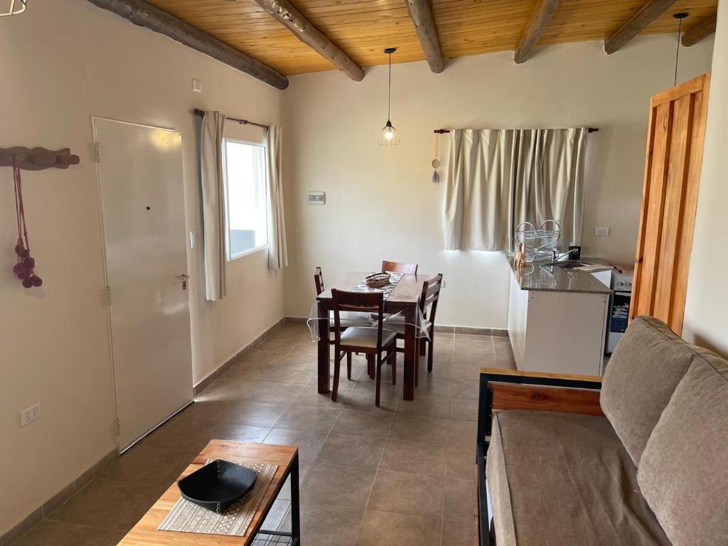 Posezení v ubytování Casas 7 Cabritas