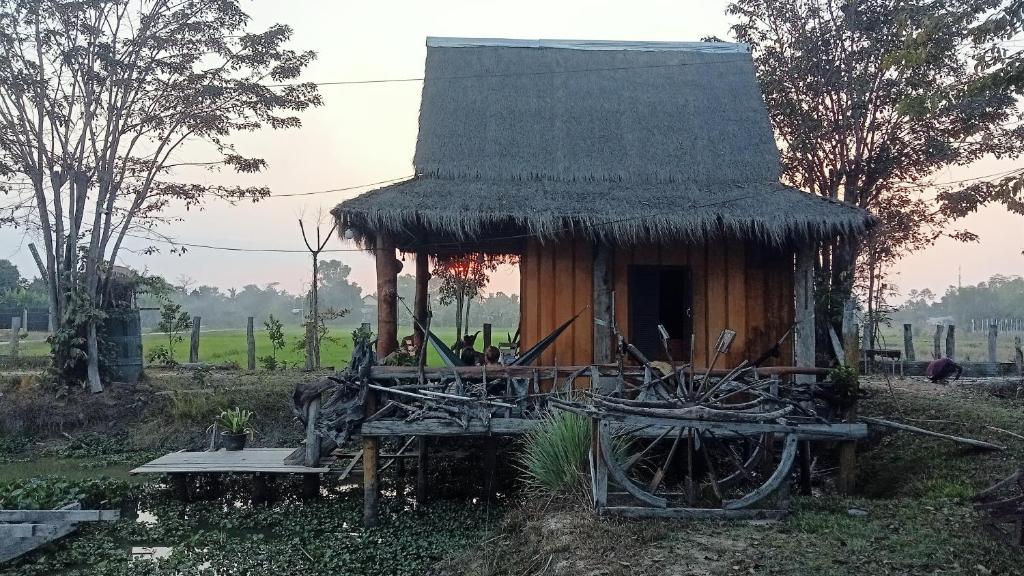 Zahrada ubytování Meta Homestay