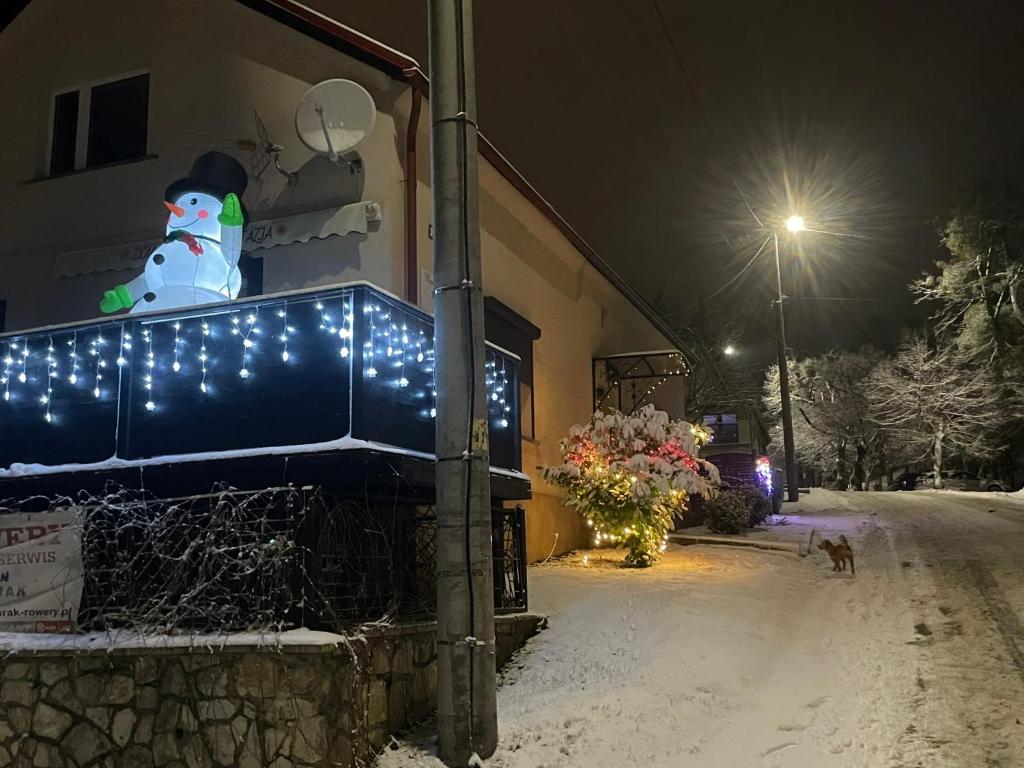 Fantazja Góra Św Anny v zimě