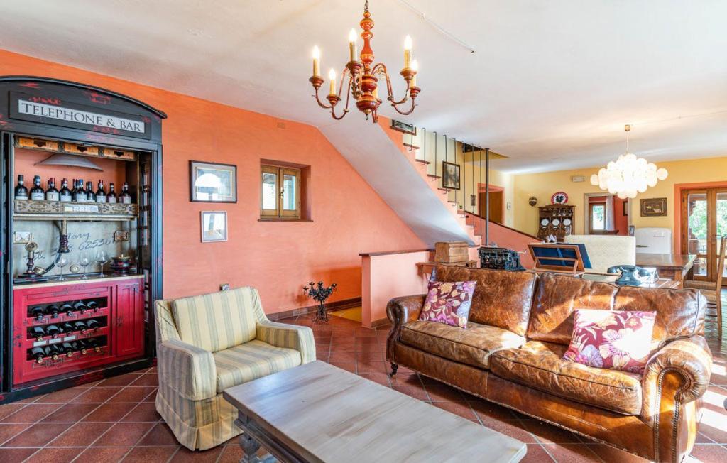 Posezení v ubytování Podere La Casina