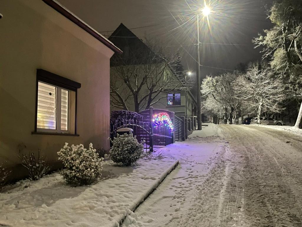 Fantazja Góra Św Anny v zimě