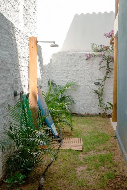Zahrada ubytování Chalé de Chica - Vila das Andorinhas
