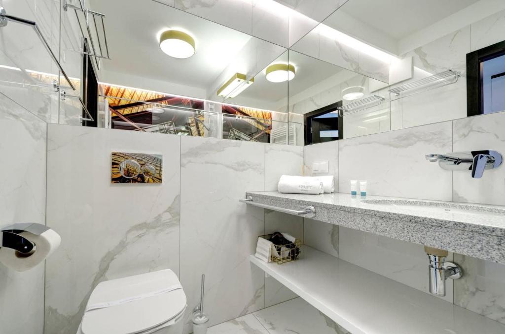 Koupelna v ubytování Apartamenty Angielska Grobla Q4Apartments