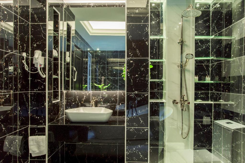 Koupelna v ubytování Midori Concept Hotel