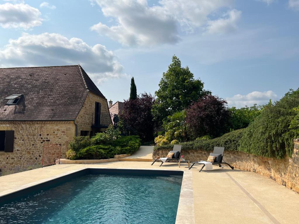 Πισίνα στο ή κοντά στο Le Clos Saint James 5 étoiles