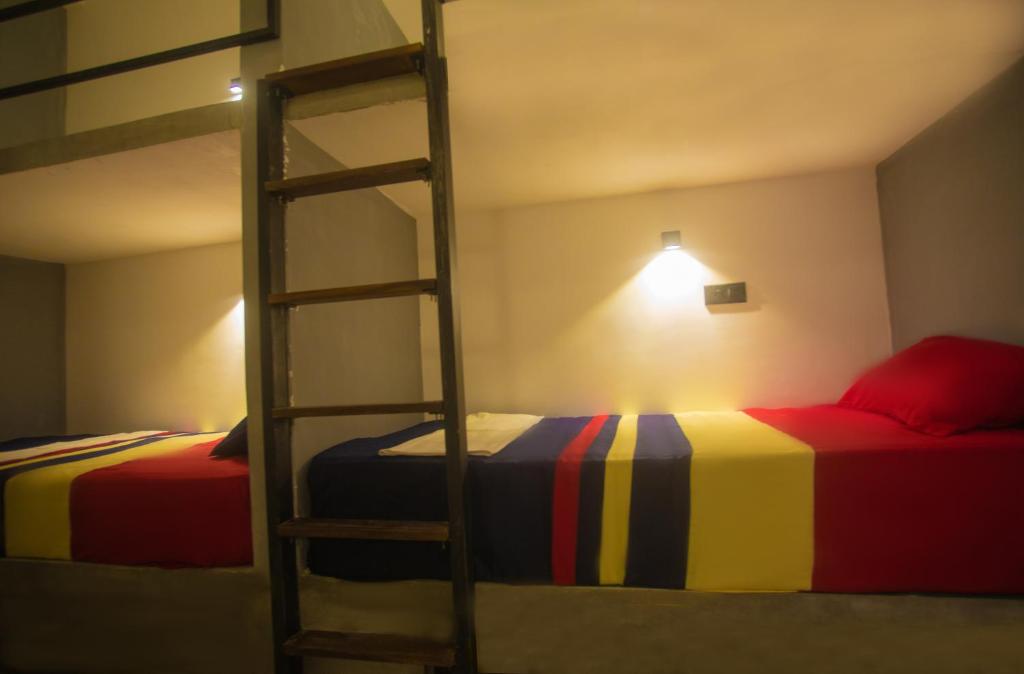 Postel nebo postele na pokoji v ubytování Luminozo Beach Hotel