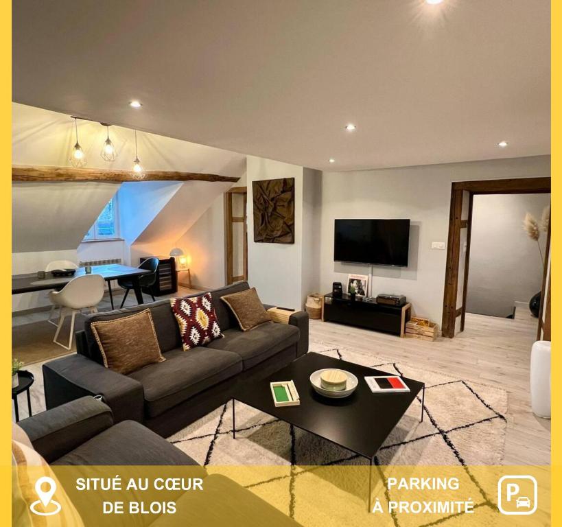 Appartement spacieux au cœur de Blois