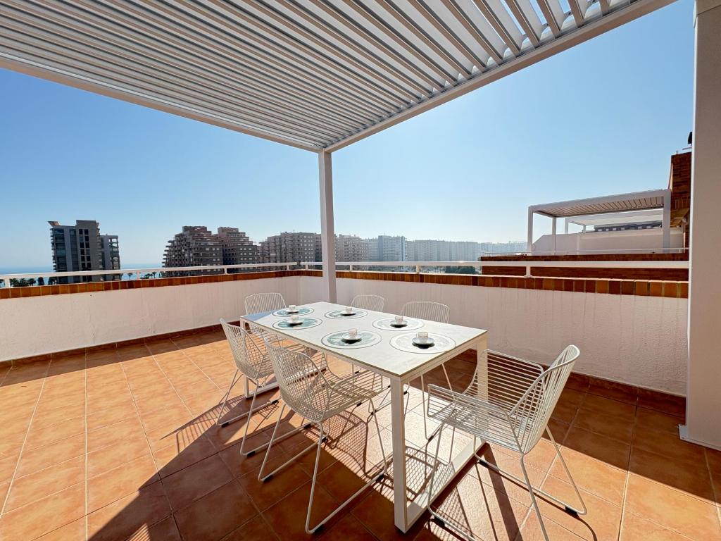 Balkón nebo terasa v ubytování ACV - Torremar-2ª linea planta 5 frontal 3