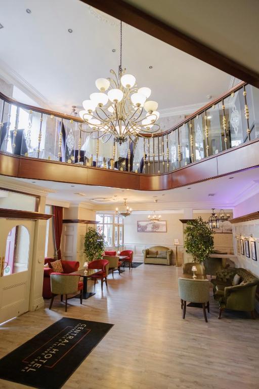 Posezení v ubytování Central Hotel Donegal