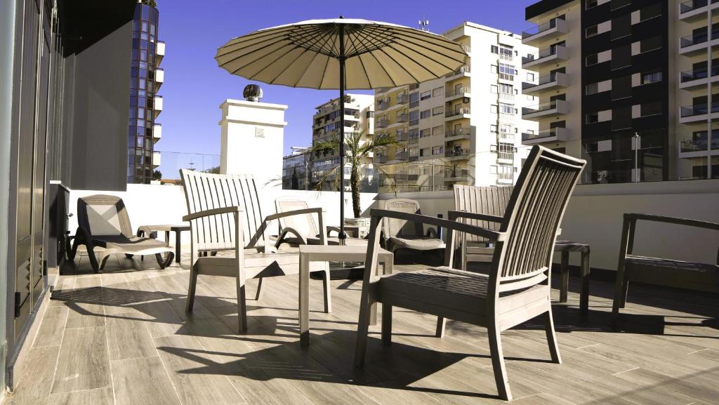 Αίθριο ή υπαίθριος χώρος στο Avenue 41 Guest House