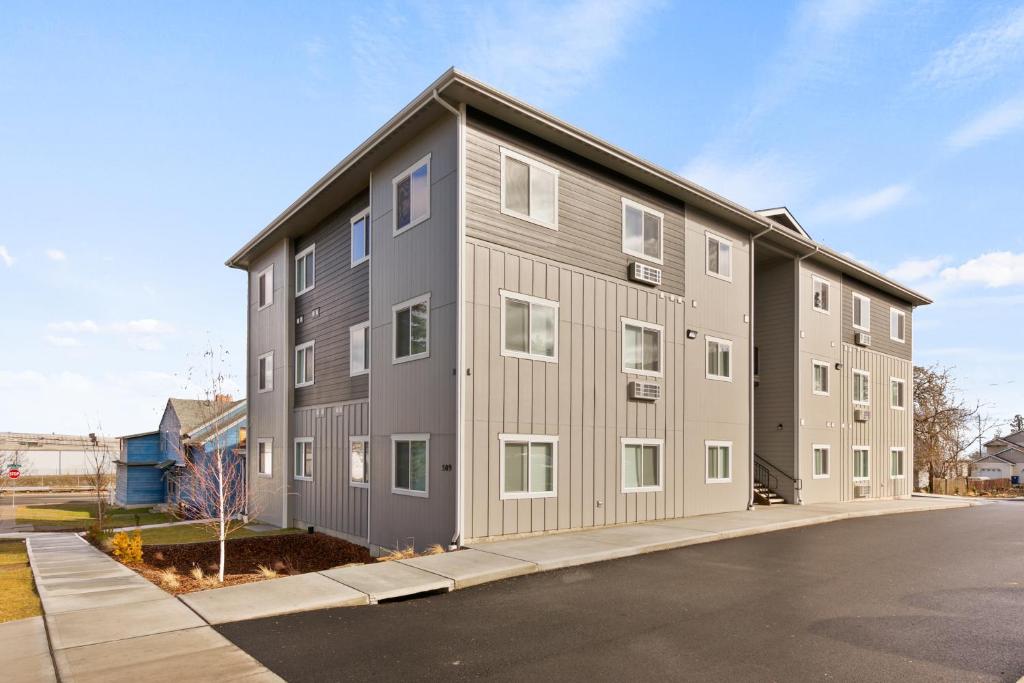 Budova, kde se apartmán nachází