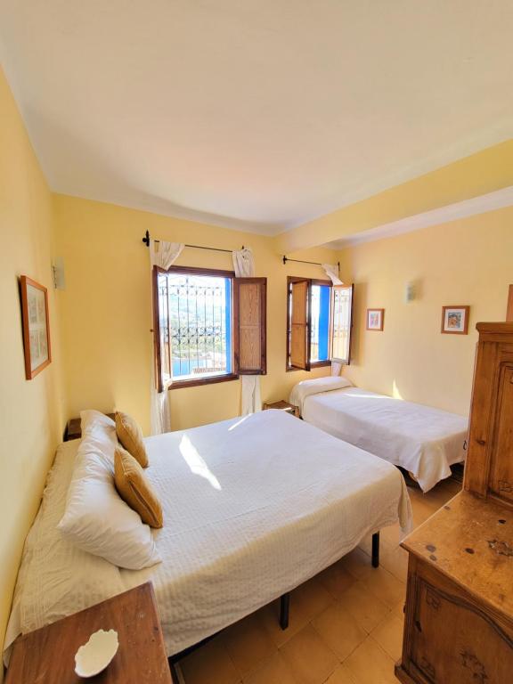 Voodi või voodid majutusasutuse Hotel Gernika toas