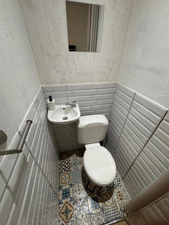 Koupelna v ubytování Chambre 1 avec salle de bain privative