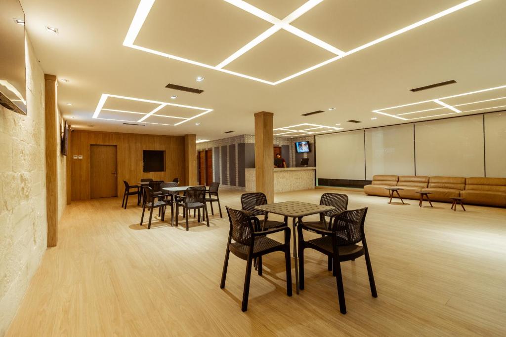 TV a/nebo společenská místnost v ubytování Xoza Hotel Urban Escape