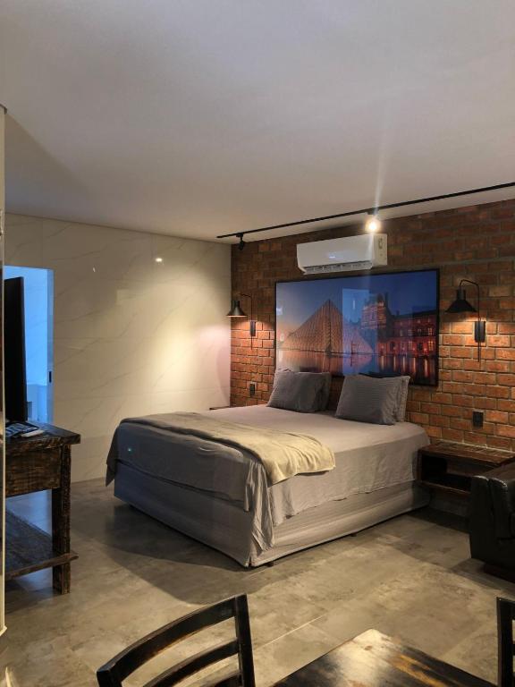 Postel nebo postele na pokoji v ubytování W4 Hotel