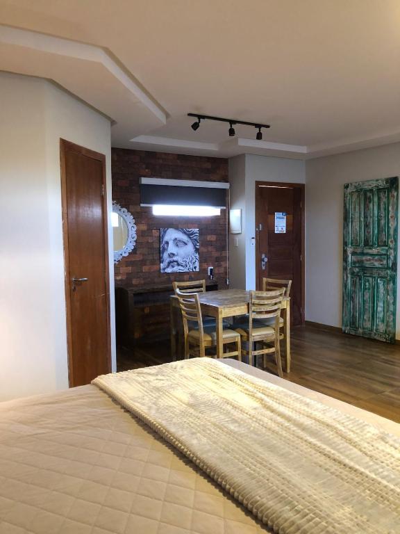 Postel nebo postele na pokoji v ubytování W4 Hotel