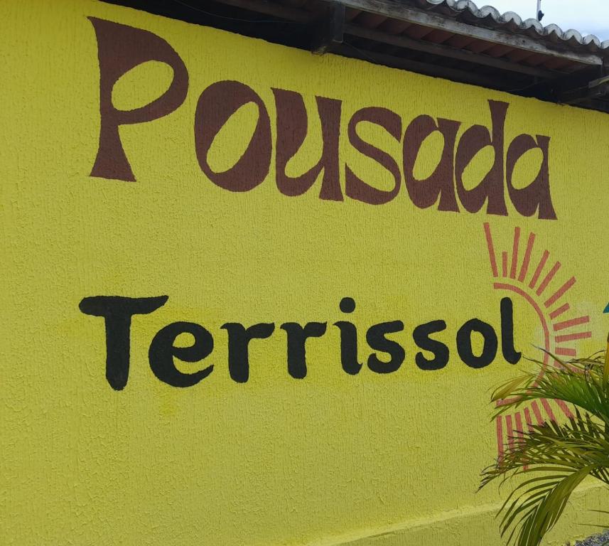 Um certificado, prêmio, placa ou outro documento exibido em Pousada Terrissol