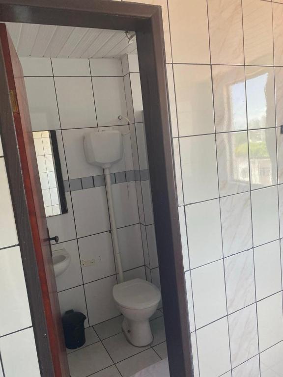Koupelna v ubytování Hotel Extasy Brotas