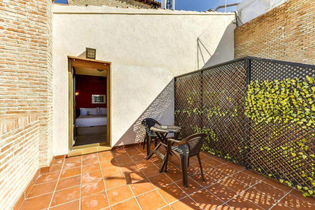 Patio nebo venkovní prostory v ubytování Hotel Sercotel Alfonso VI