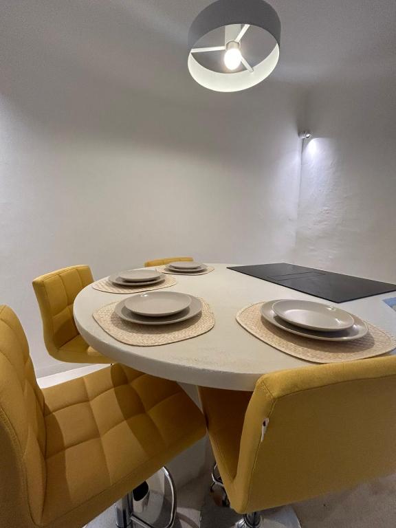 Posezení v ubytování NYC Villa Spetses